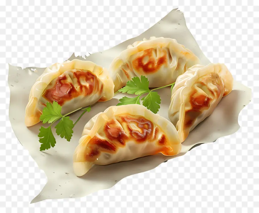 Raviolis Végétariens，Raviolis Cuits à La Vapeur PNG