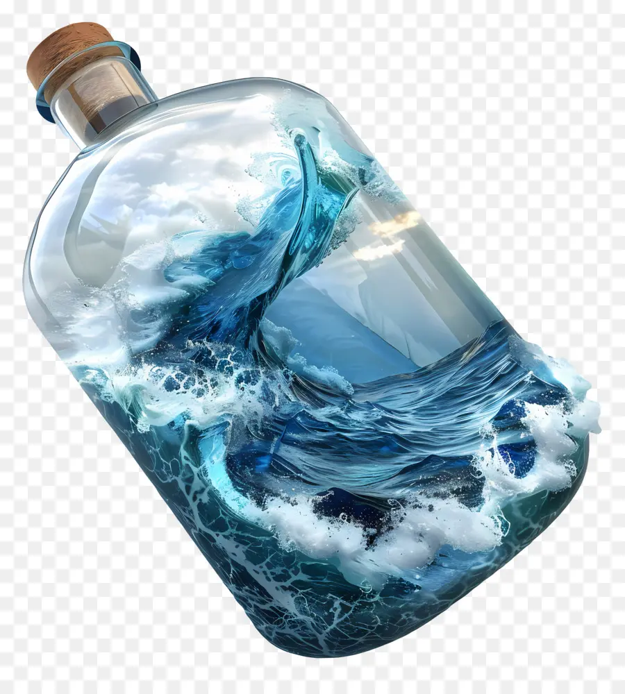 L'océan En Bouteille，Eau PNG