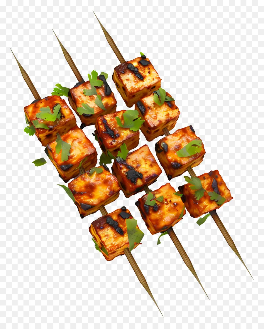 Paner Tikka，Brochettes PNG