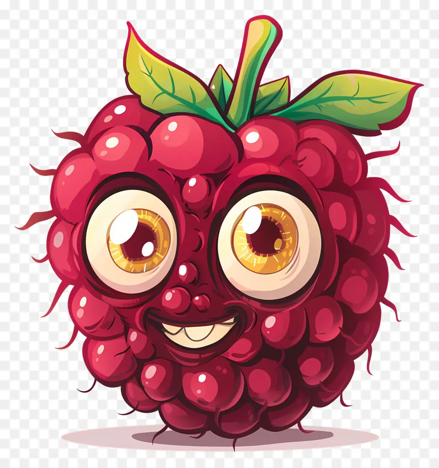 Framboise De Dessin Animé，Bonne Framboise PNG