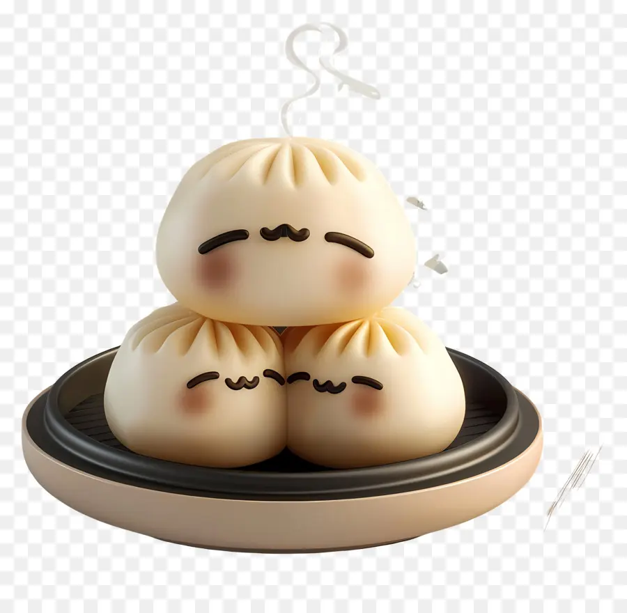 Baozi，Raviolis Mignons PNG