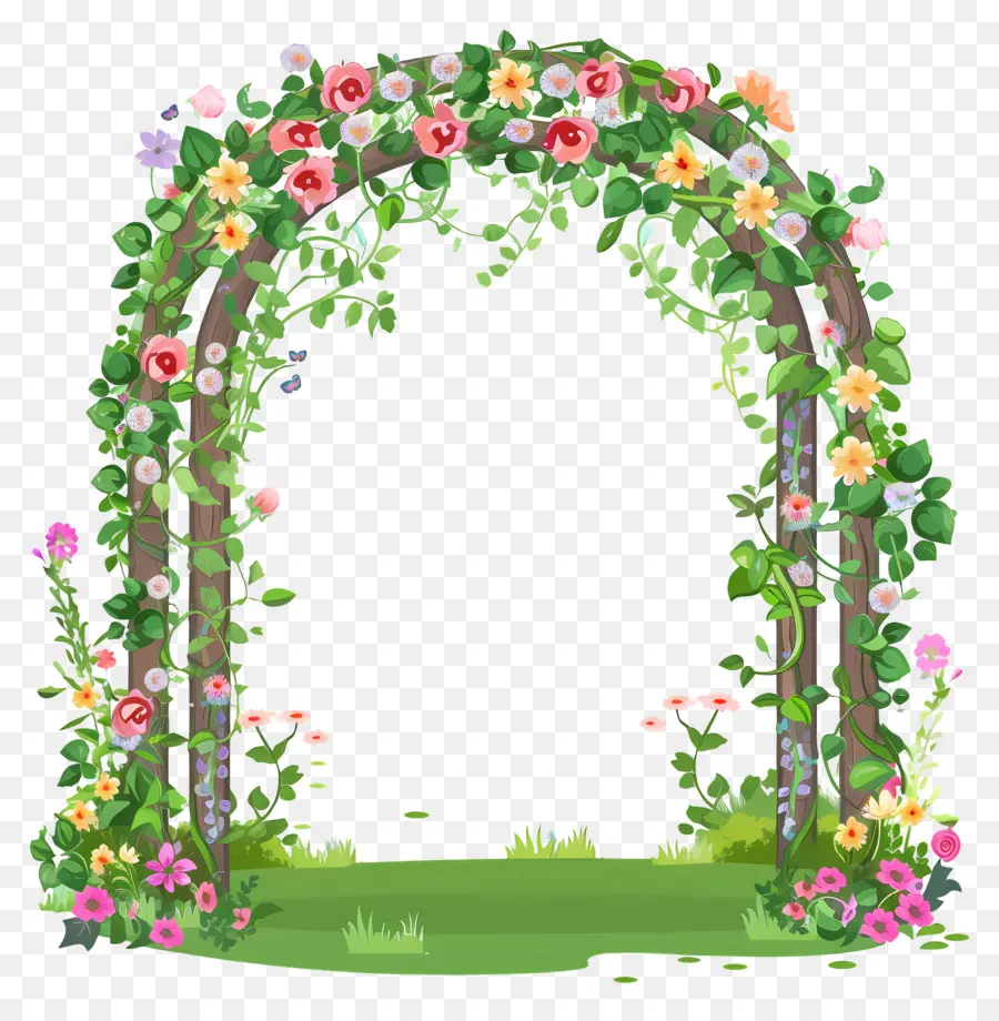 Arche De Jardin，Arche Fleurie PNG