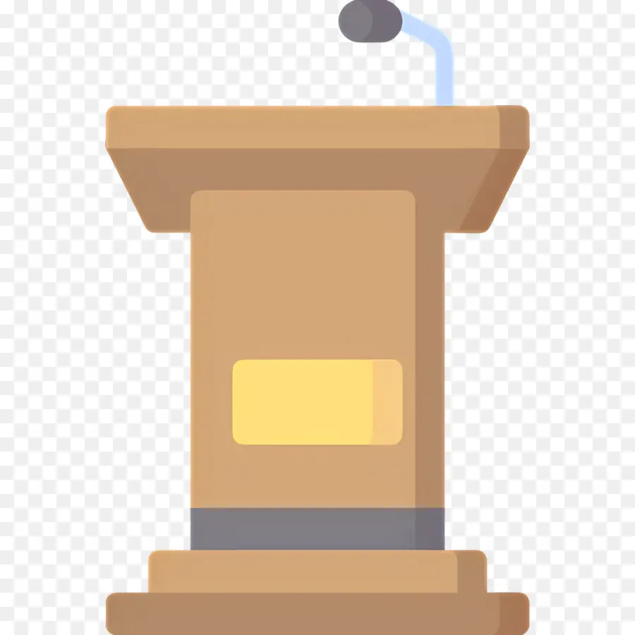 Podium，Microphone PNG