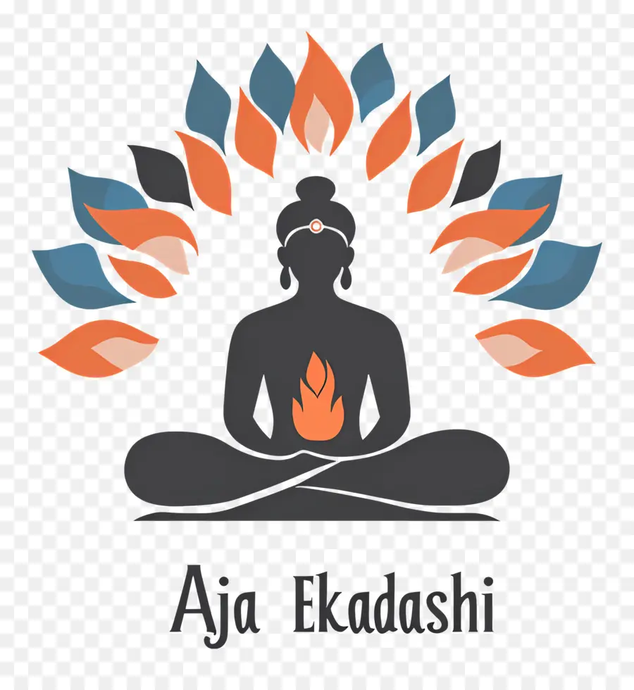 Aja Ekadashi，Personnage Méditant PNG