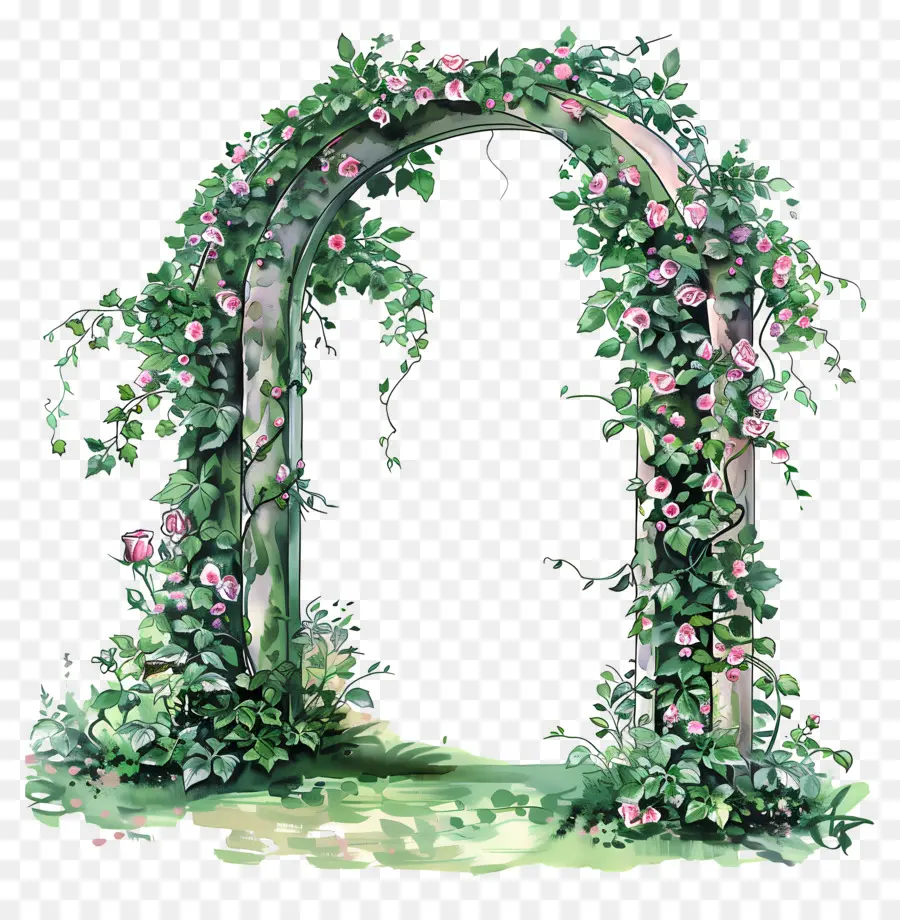 Arche De Jardin，Arche Fleurie PNG