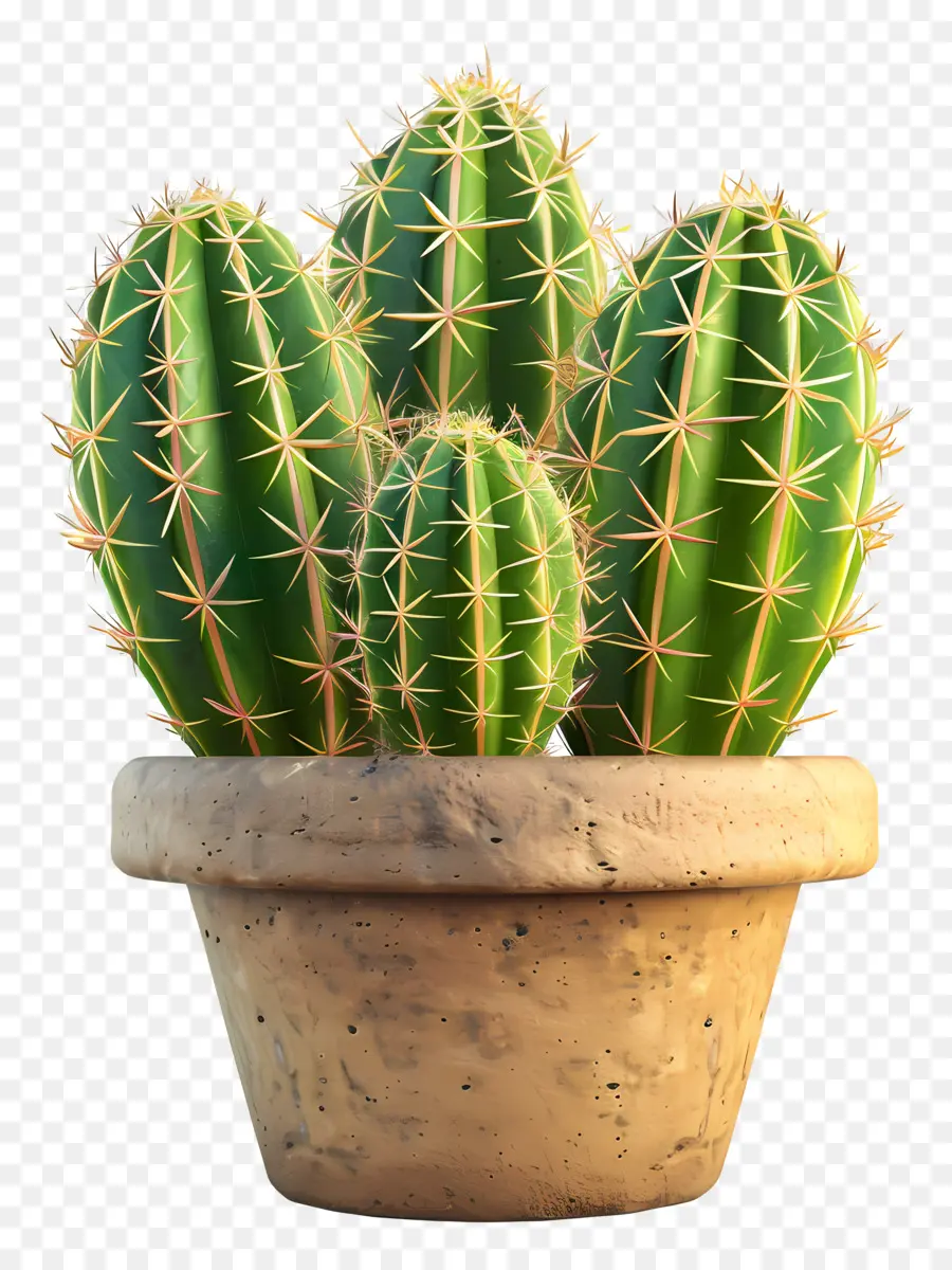 Cactus En Pot，Cactus PNG