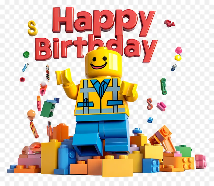 Joyeux Anniversaire，Anniversaire Lego PNG