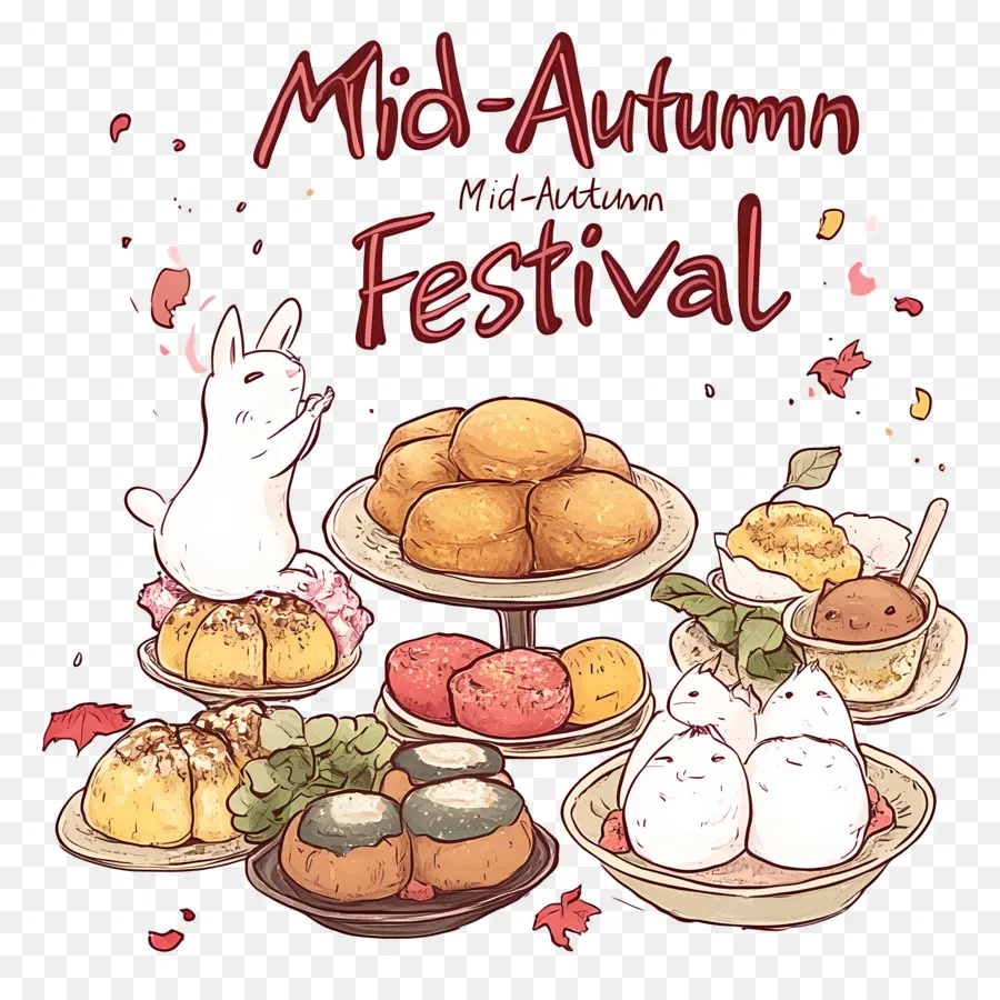 Fête De La Mi Automne，Nourriture Du Festival De La Mi Automne PNG