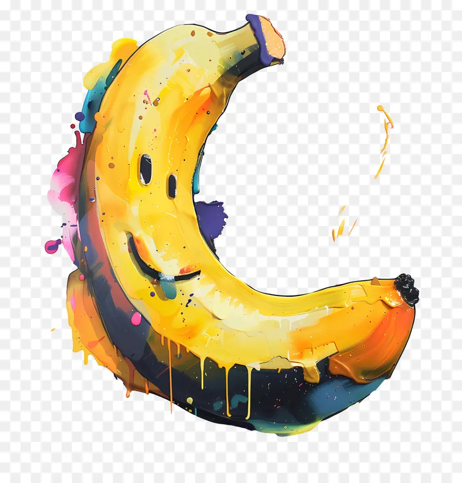 Banane De Dessin Animé，Banane PNG