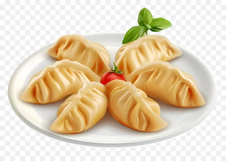 Raviolis Végétariens，Boulettes PNG