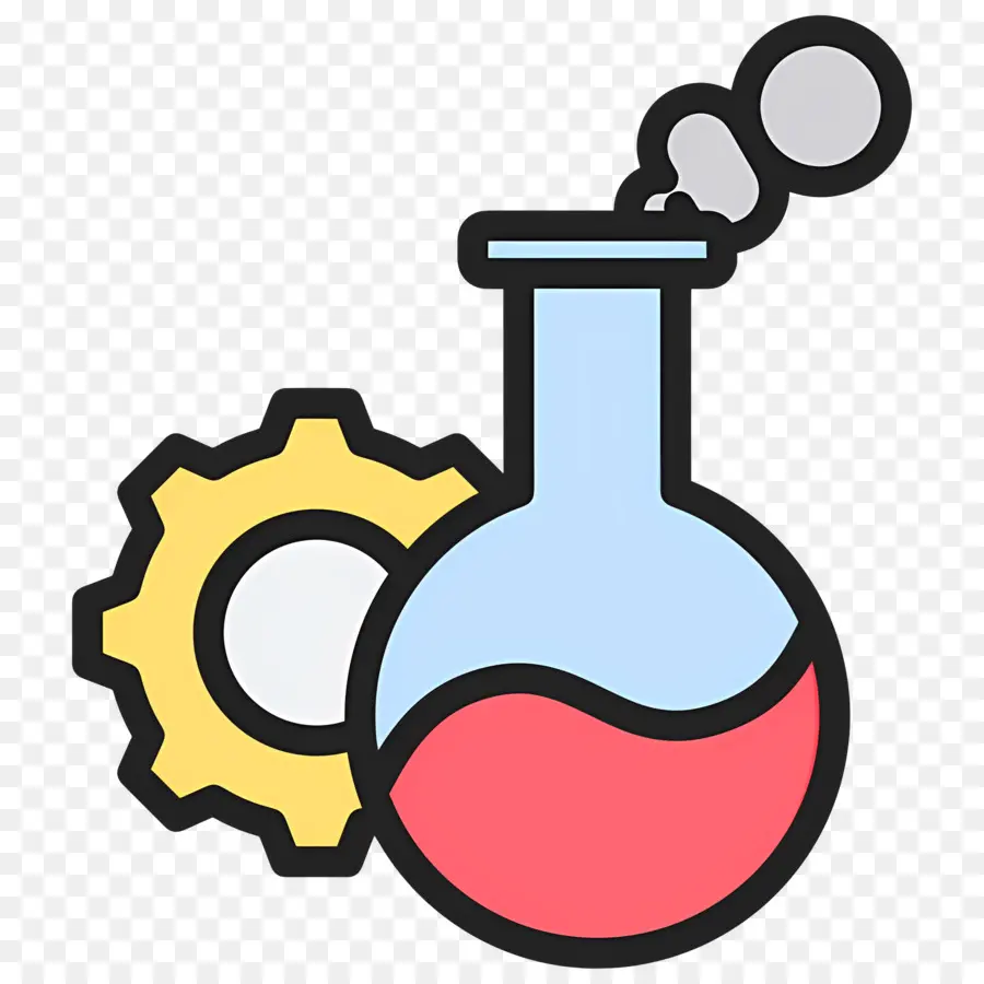 Science，Flacon Chimique PNG