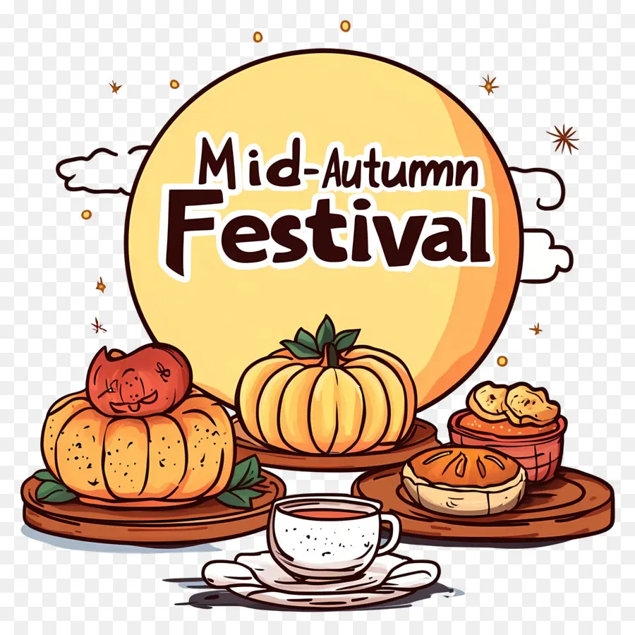 Fête De La Mi Automne，Nourriture Du Festival De La Mi Automne PNG