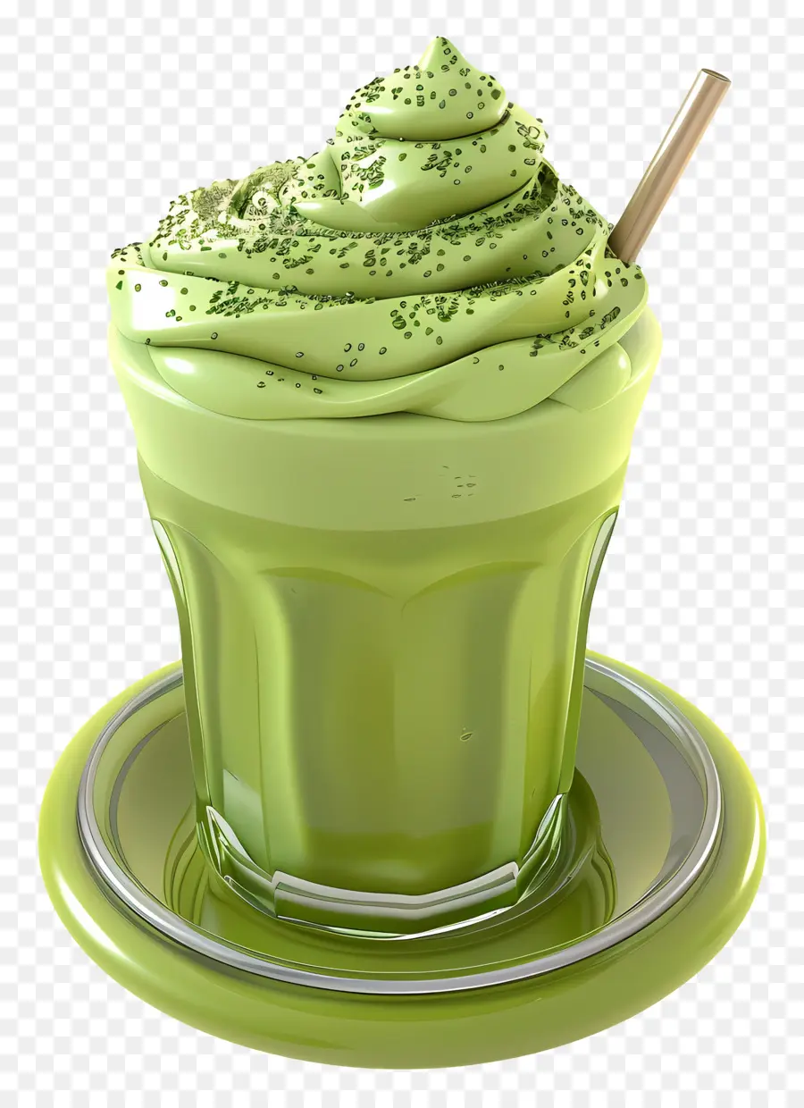 Boisson Au Matcha，Grand Verre à Matcha PNG