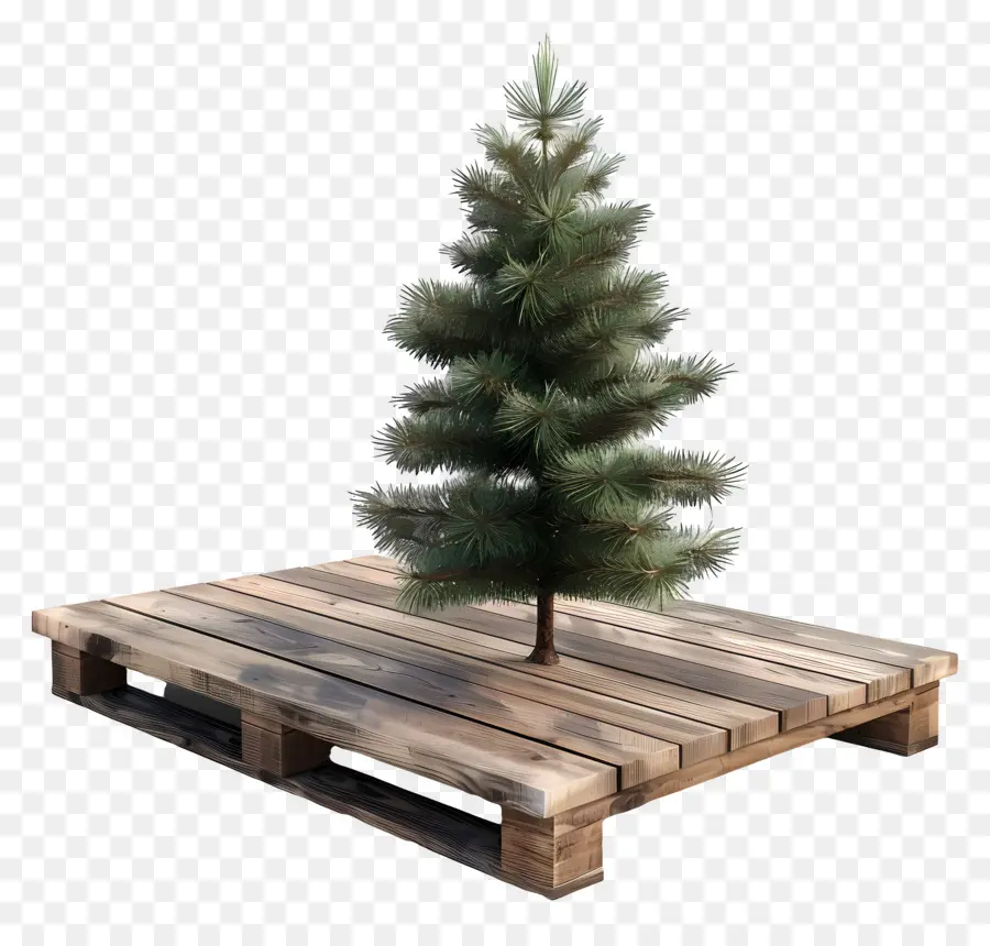 Terrasse En Bois，Arbre PNG