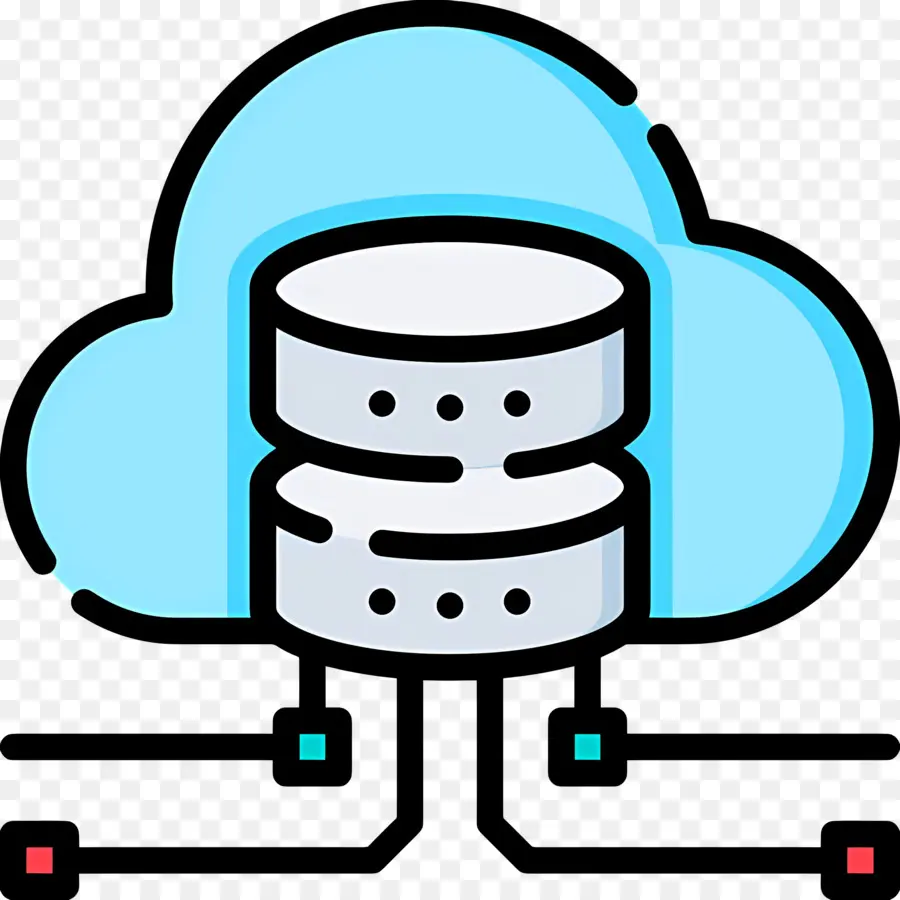 Informatique En Nuage，Base De Données Cloud PNG