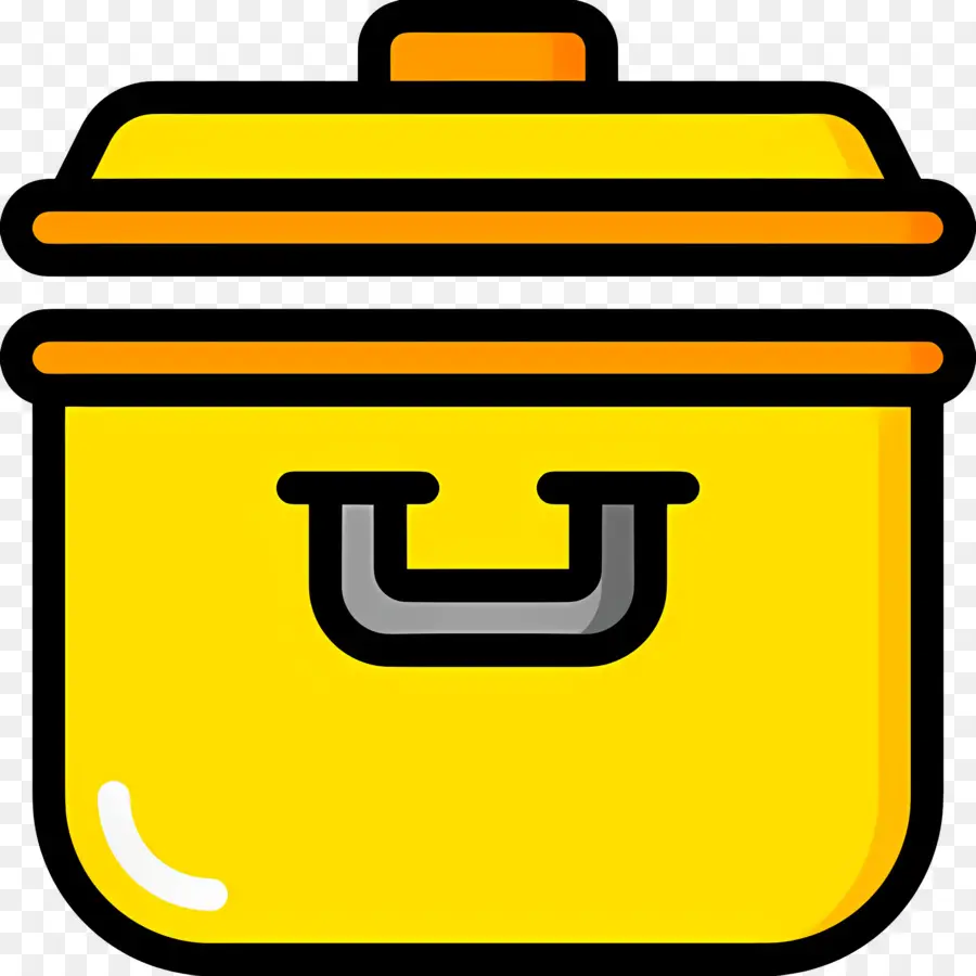 Casserole，Pot Jaune PNG