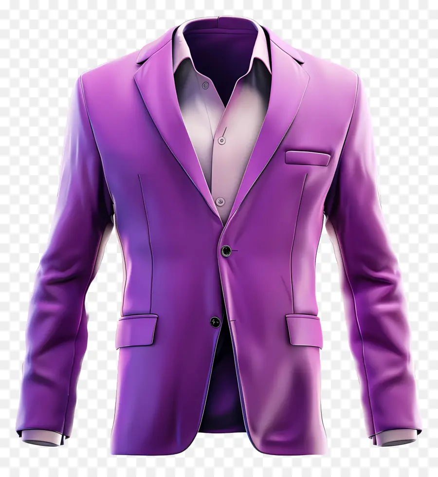 Blazer Violet，Veste Violette PNG