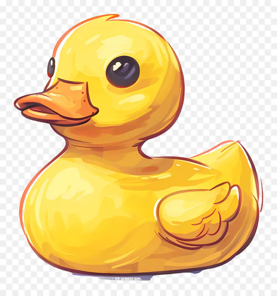 Canard En Caoutchouc，Canard Jaune PNG