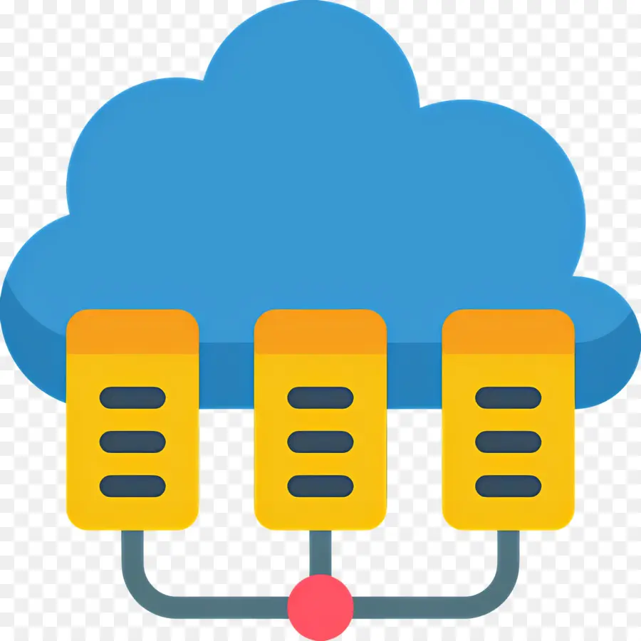 Informatique En Nuage，Serveur En Nuage PNG