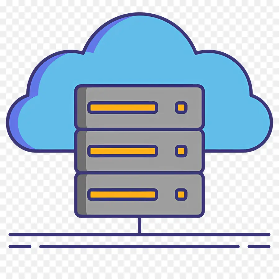 Informatique En Nuage，Serveur Cloud PNG