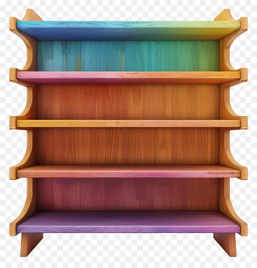 étagère En Bois，Bibliothèque PNG