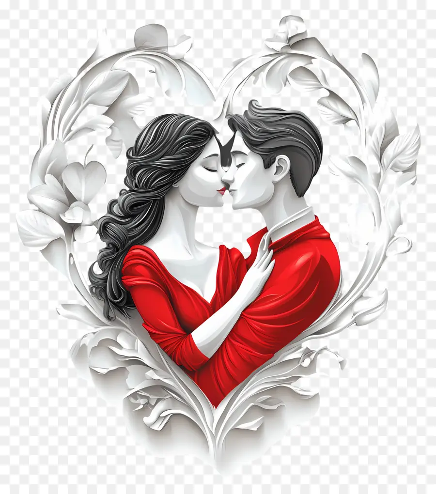 Amour éternel，Couple Amoureux PNG