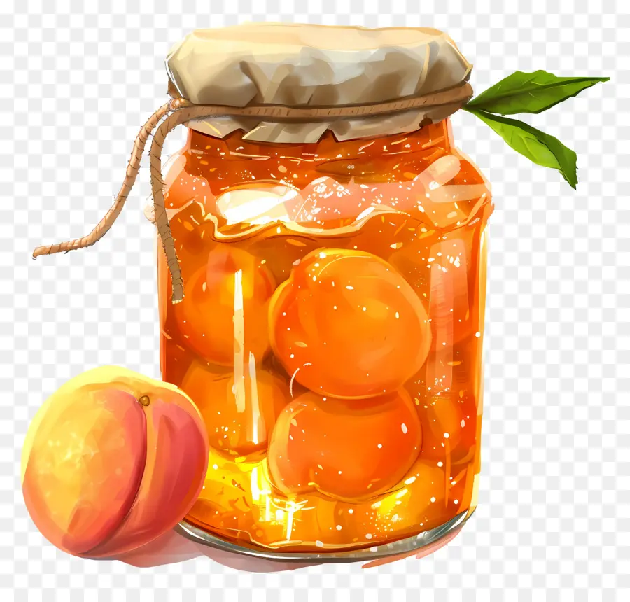 Confiture à La Pêche，Confiture De Pêches PNG