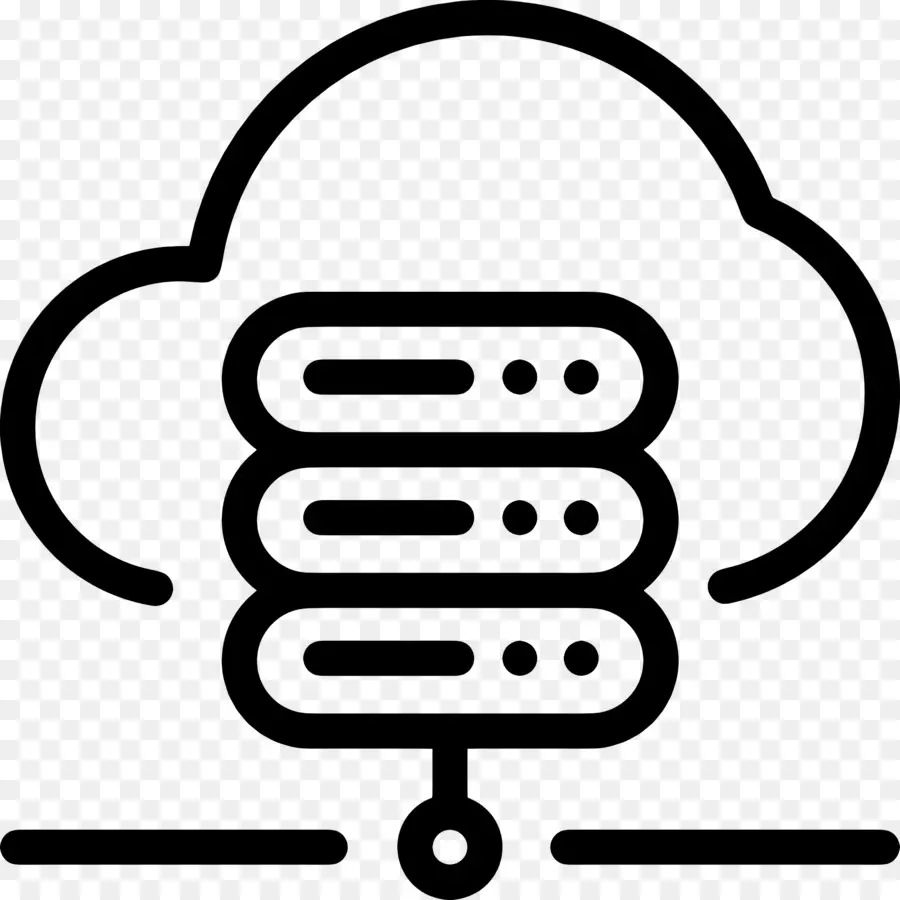 Informatique En Nuage，Serveur Cloud PNG