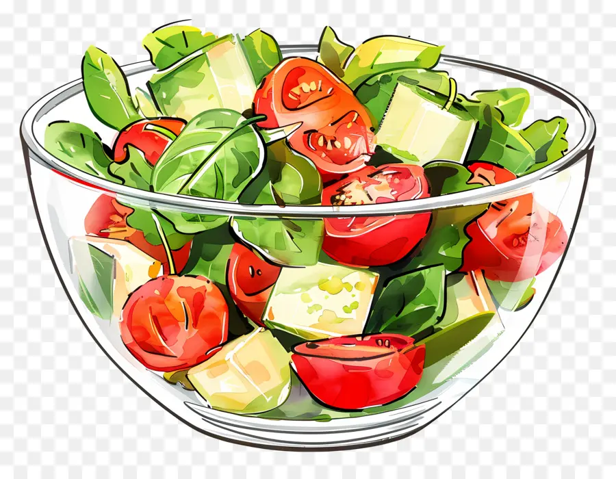 Bol De Salade，Salade PNG