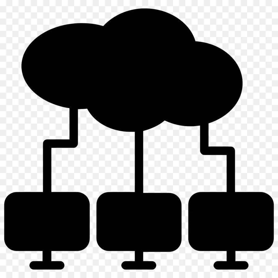 Informatique En Nuage，Réseau Cloud PNG