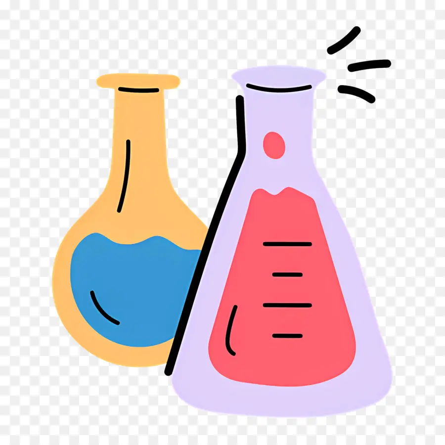 Flacon De Chimie，Flacons De Chimie PNG