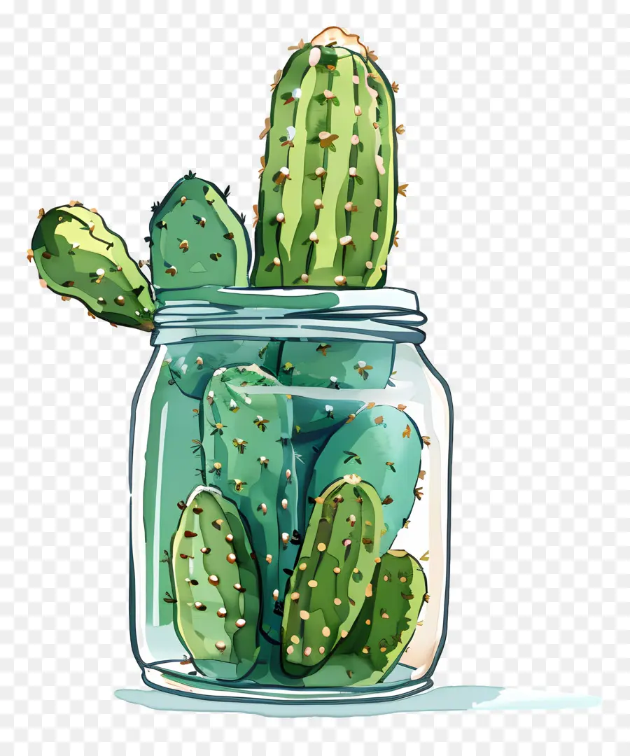 Cactus En Pot，Succulent PNG