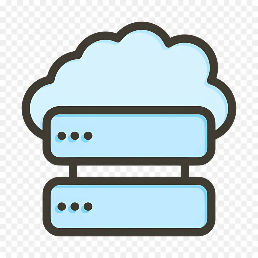 Informatique En Nuage，Serveur Cloud PNG