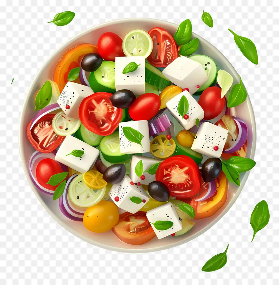 Salade Grecque，Salade PNG