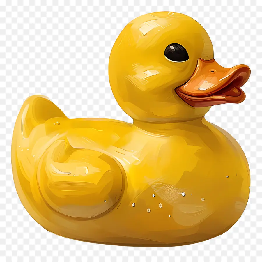 Canard En Caoutchouc，Canard Jaune PNG