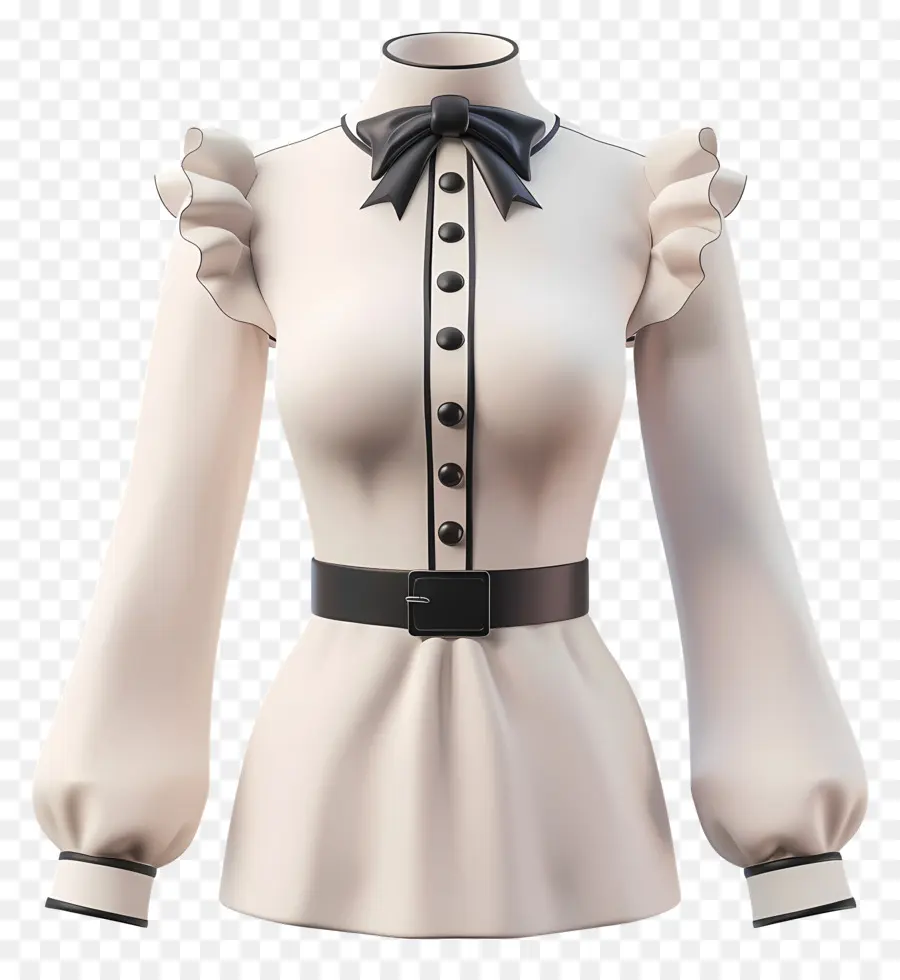 Blouse，Chemisier Blanc PNG