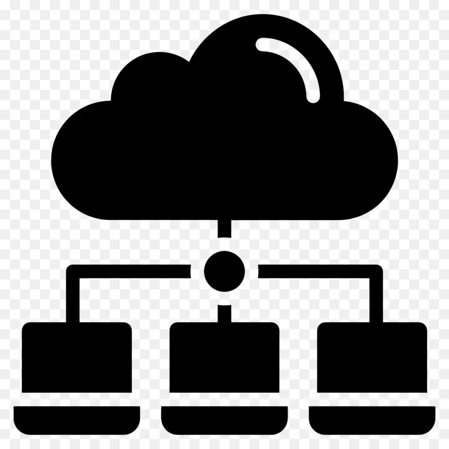 Informatique En Nuage，Réseau Cloud PNG