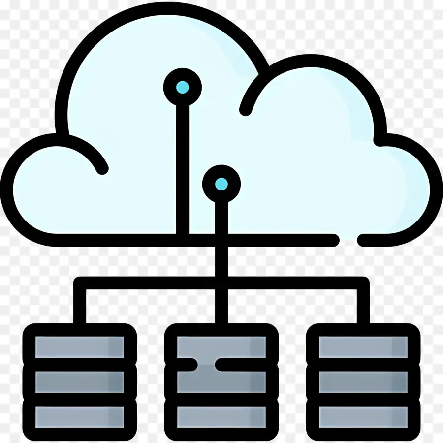 Informatique En Nuage，Données PNG