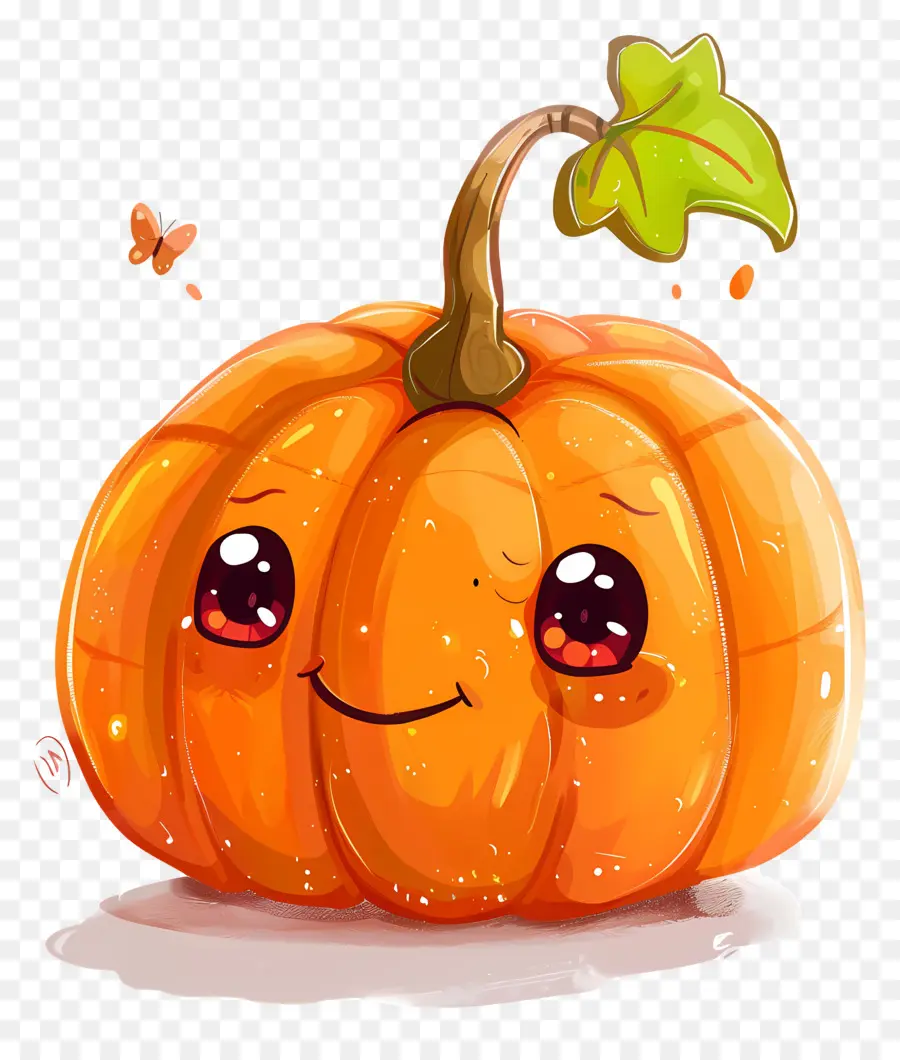 Citrouille Kawaii，Citrouille PNG