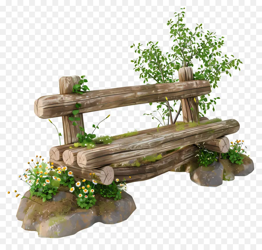 Banc En Bois，Bois PNG