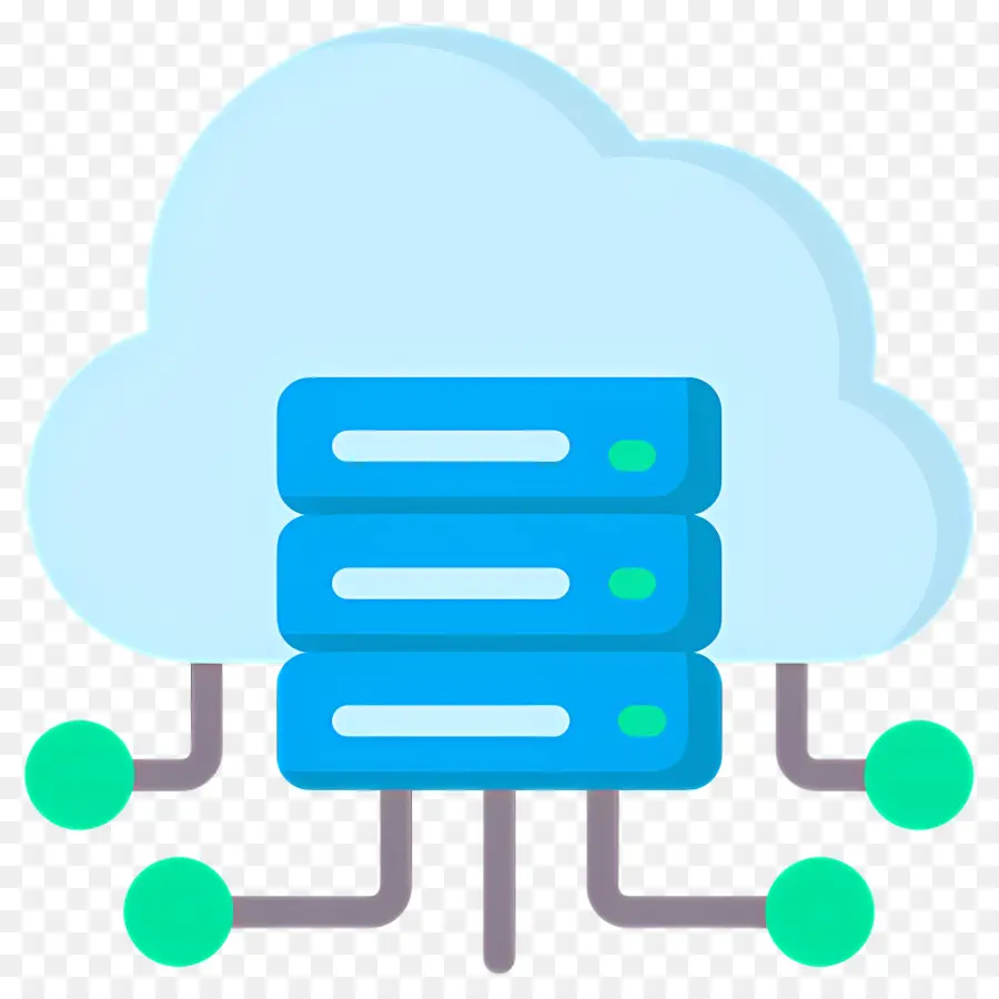 Informatique En Nuage，Serveur Cloud PNG