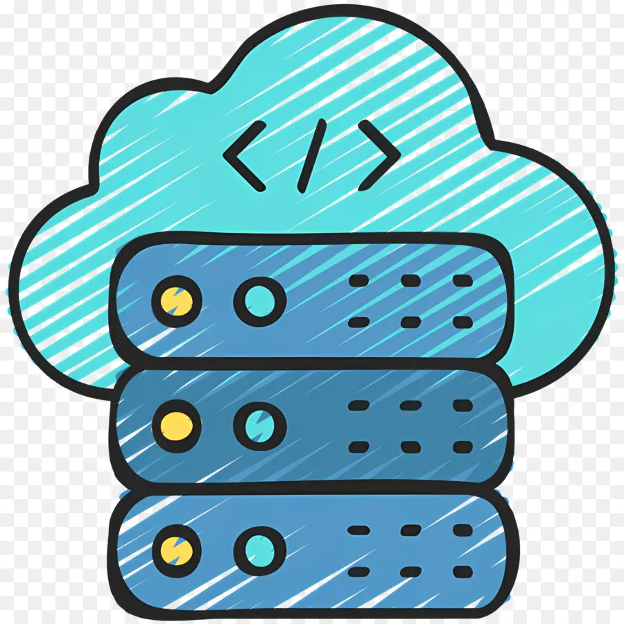 Informatique En Nuage，Serveur Cloud PNG