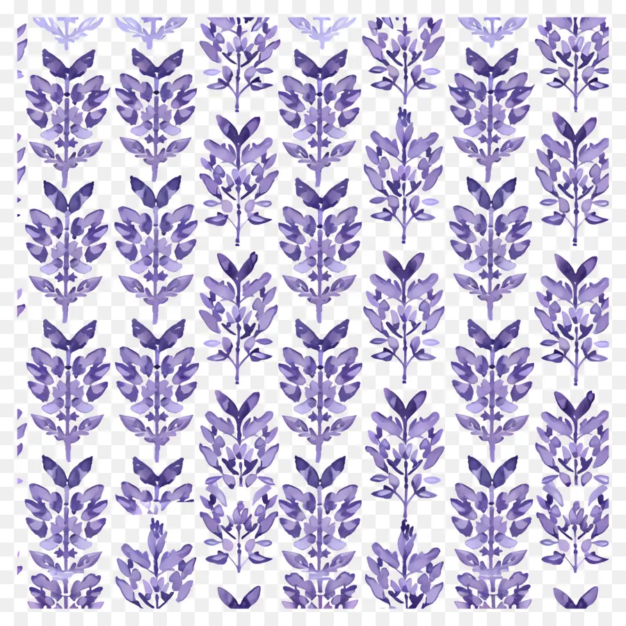 Motif De Feuilles，Feuilles Violettes PNG