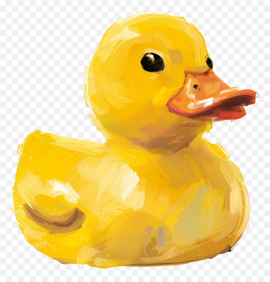 Canard En Caoutchouc，Canard Jaune PNG