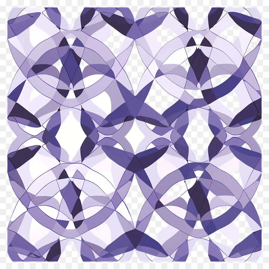 Fond Violet，Motif Géométrique PNG