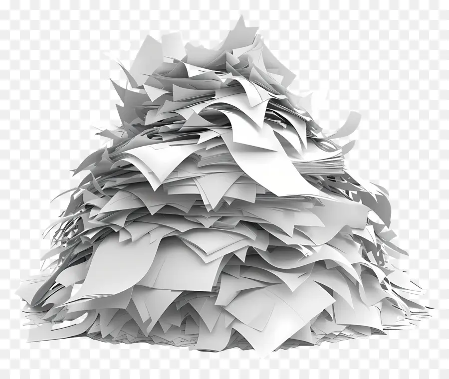 Tas De Papier，Pile De Papiers PNG