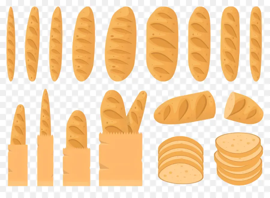 Baguette，Baguettes PNG