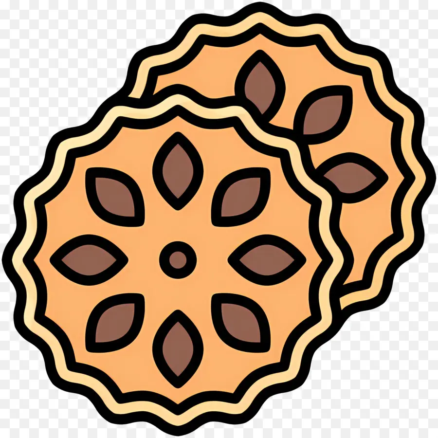 Tarte Aux Pacanes，Cookies PNG