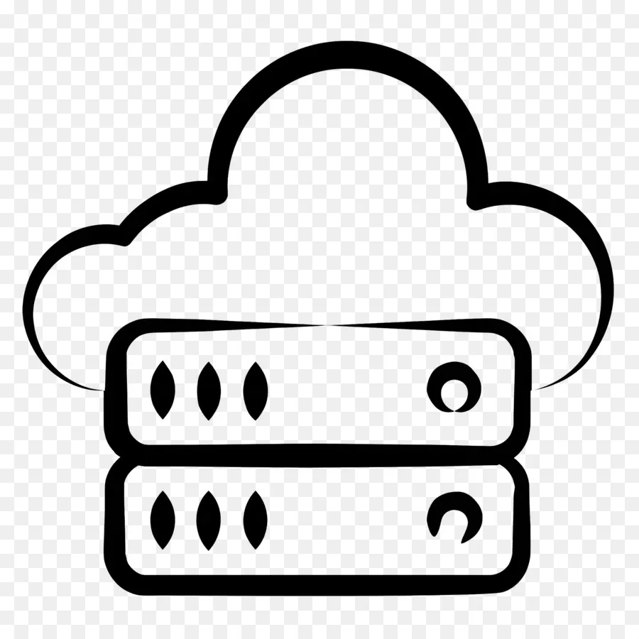 Informatique En Nuage，Serveur Cloud PNG