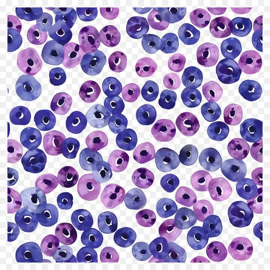 Fond Violet，Points Violets Et Bleus PNG